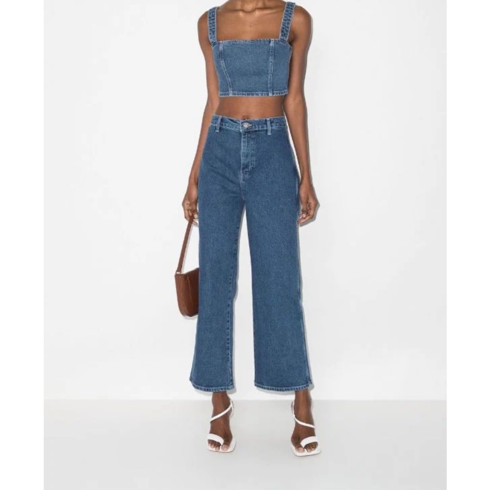 Reformation 2-piece denim outfit NWT size 10